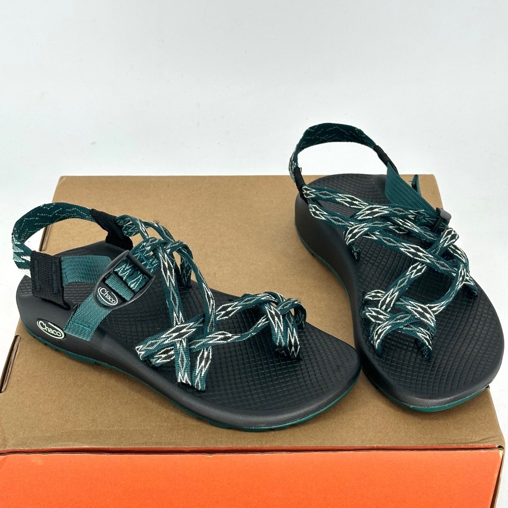 Chaco Angular Teal Performance Footwear Sandal Strappy Hiking Outdoor Water 8